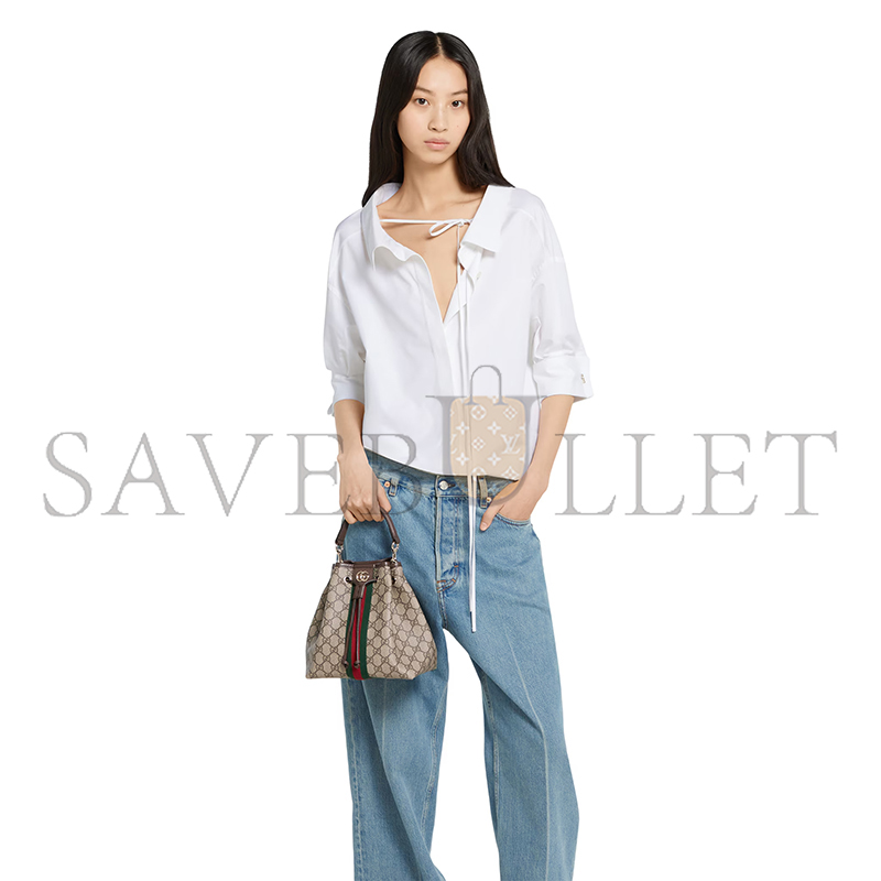 G*u*i ophidia small bucket bag 841313 (22*21.5*13cm)